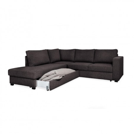 Sofa lova Paris | Juoda Sofa lova Paris | Juoda