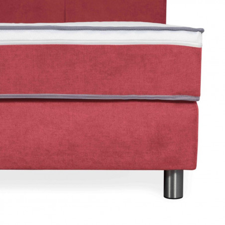 Bed with mattress Vento | Red
