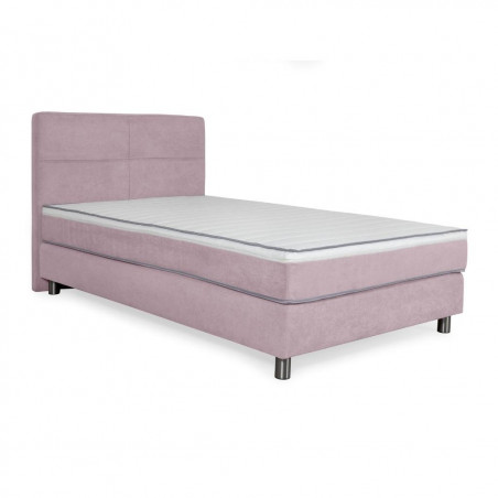 Bed with mattress Vento | Pink