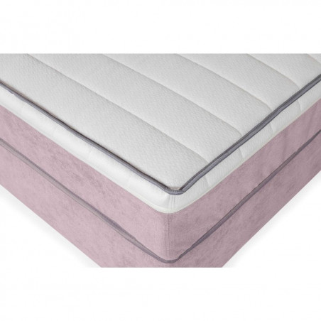 Bed with mattress Vento | Pink