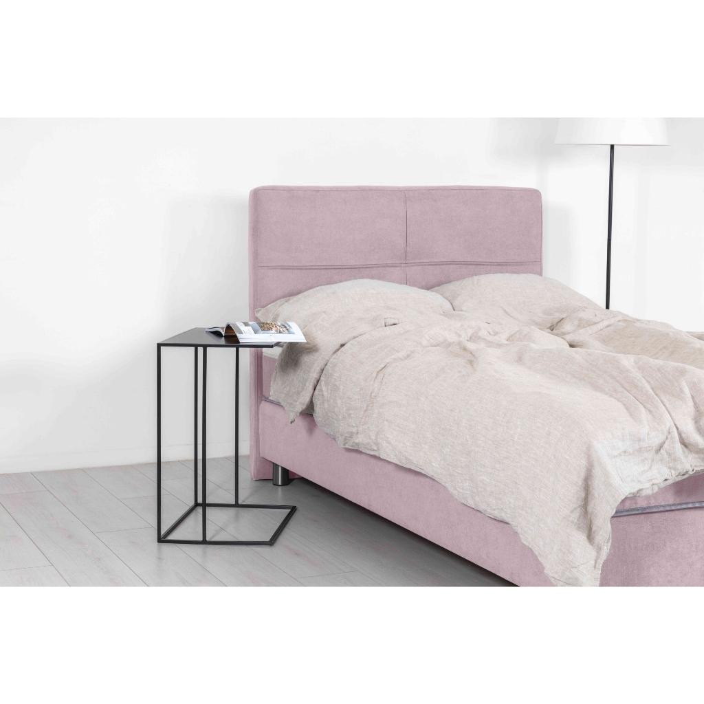 Bed with mattress Vento | Pink
