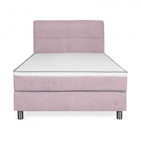 Bed with mattress Vento | Pink