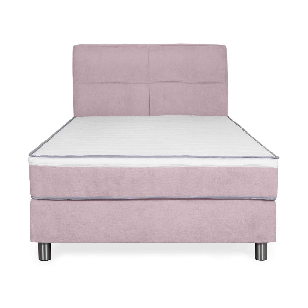 Bed with mattress Vento | Pink