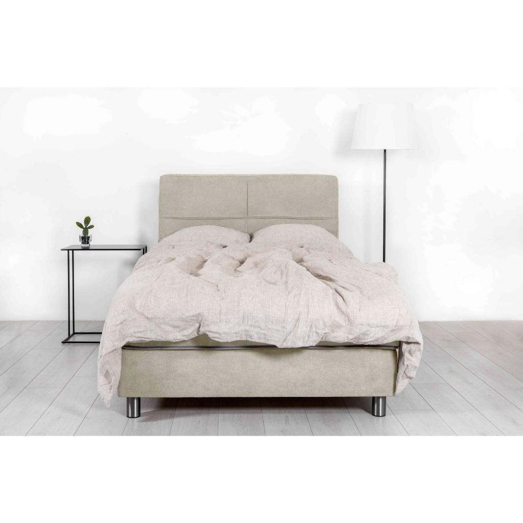 Bed with mattress Vento | Beige