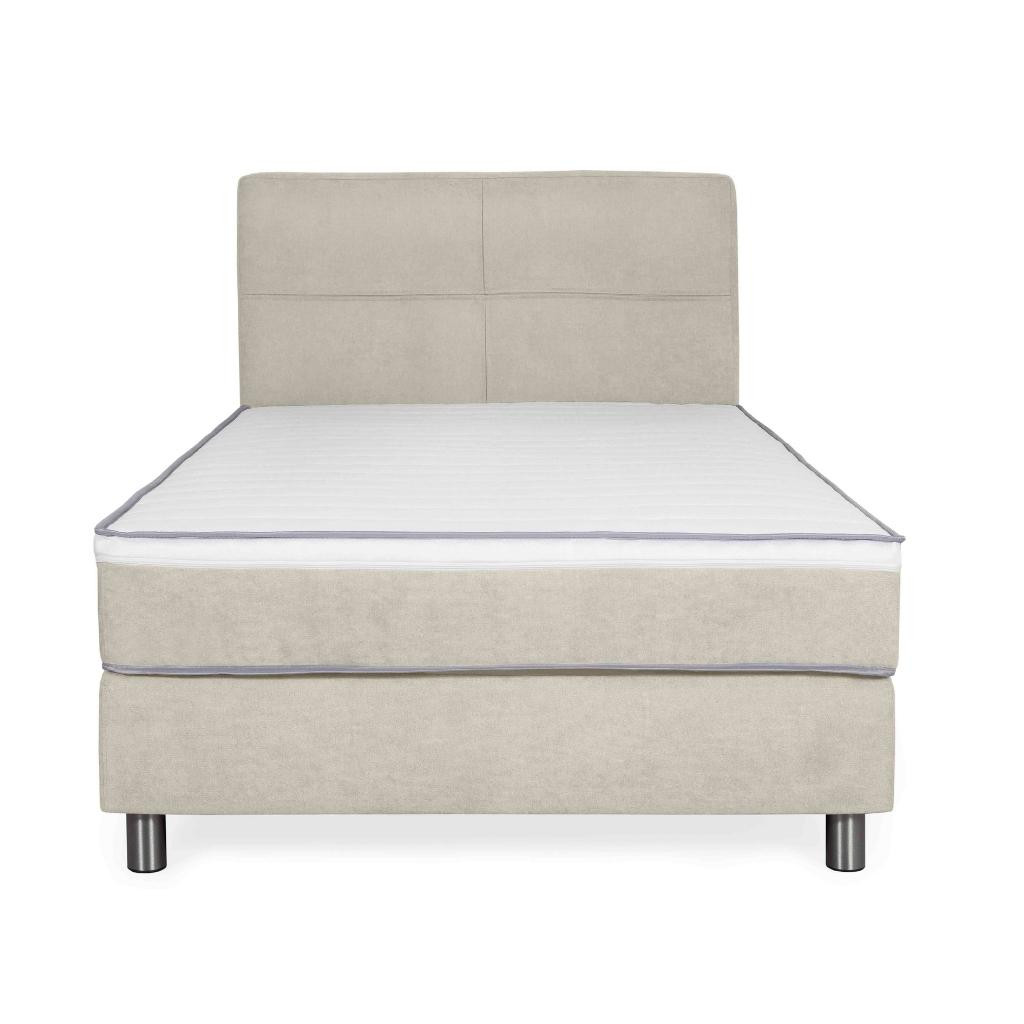 Bed with mattress Vento | Beige