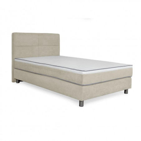 Bed with mattress Vento | Beige
