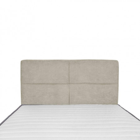Bed with mattress Vento | Beige