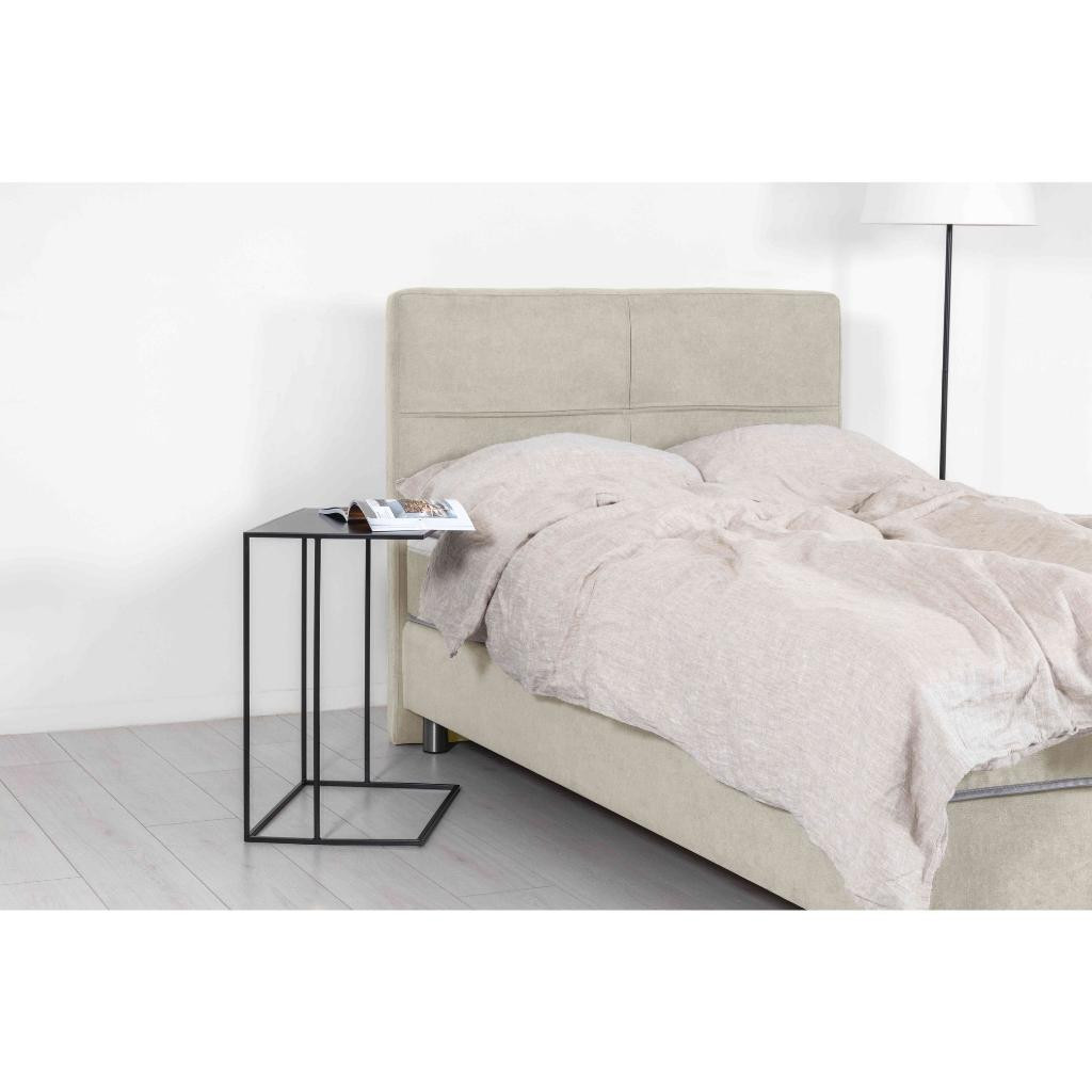 Bed with mattress Vento | Beige