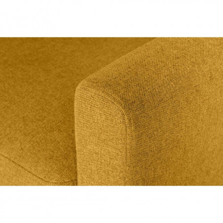Mocha sofa | Yellow