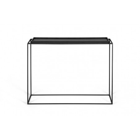 Console table Tray Black Oak