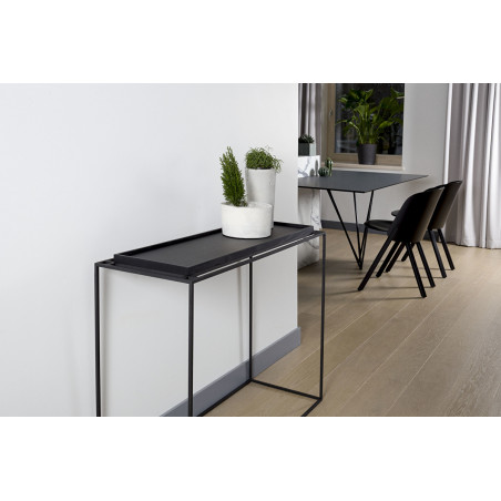Консольный столик Tray Black Oak