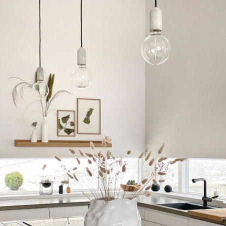 Pendant luminaire Base Concrete | Asphalt