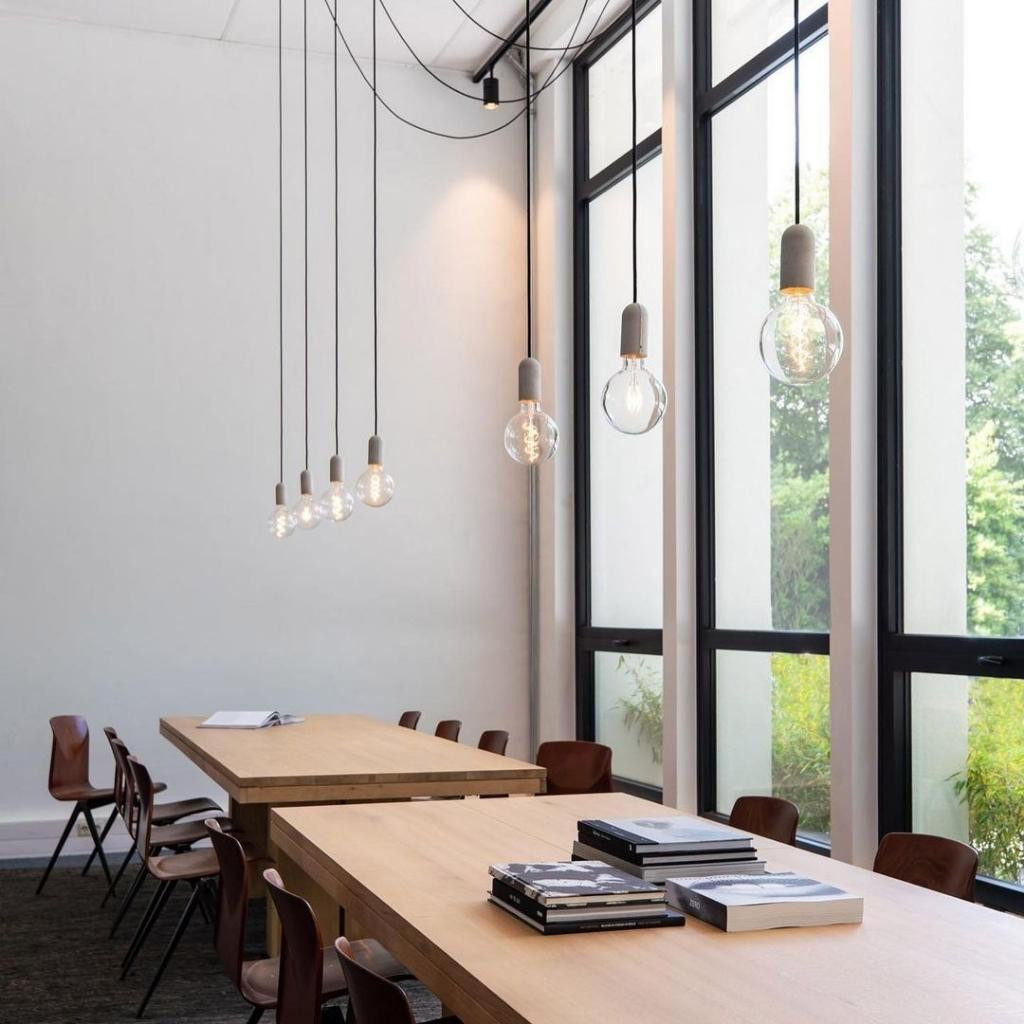 Pendant luminaire Base Concrete | Asphalt