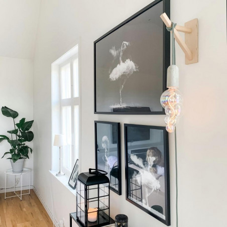 Pendant luminaire Base Concrete | Copper