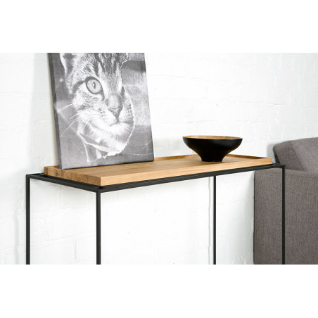 Console table Tray Oak
