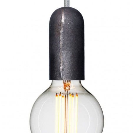 Pendant luminaire Base Iron | Asphalt