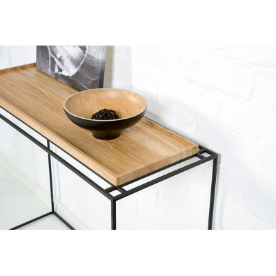 Console table Tray Oak