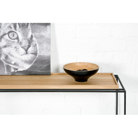 Console table Tray Oak