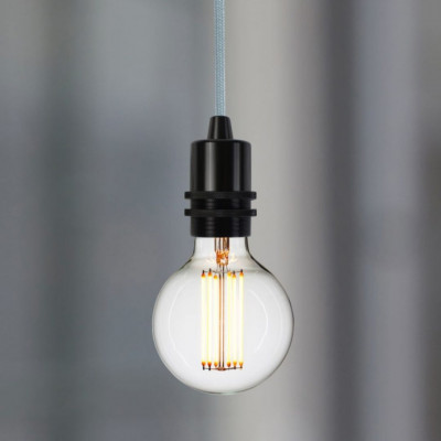 Pendant luminaire Bolt Black | Asphalt