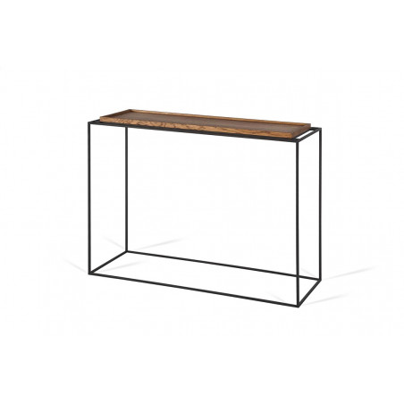 Console table Tray Chocolate