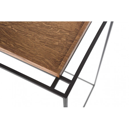 Console table Tray Chocolate