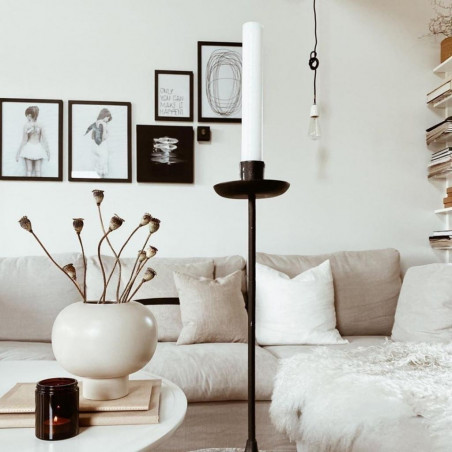 Pendant luminaire Bolt White | Copper