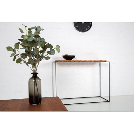Console table Tray Chocolate