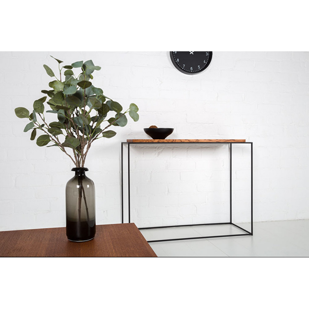 Console table Tray Chocolate
