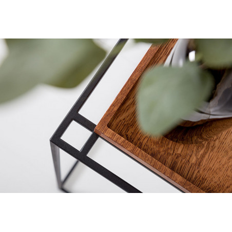 Console table Tray Chocolate