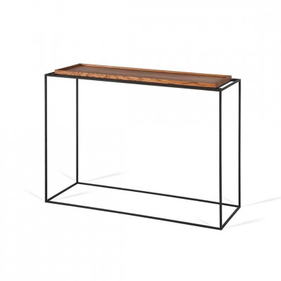 Console table Tray Chocolate