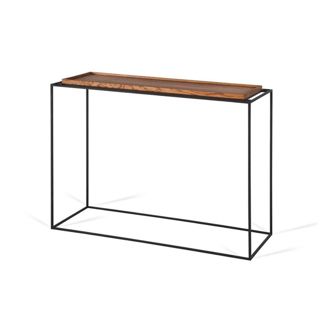 Console table Tray Chocolate