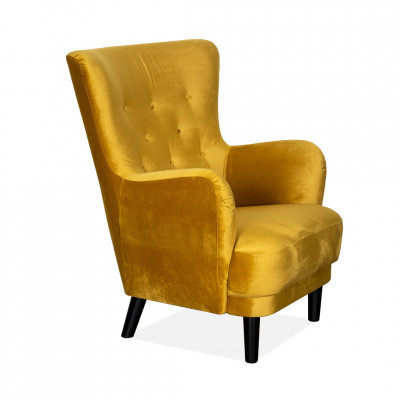 Classic armchair | Yellow