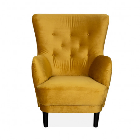 Classic armchair | Yellow
