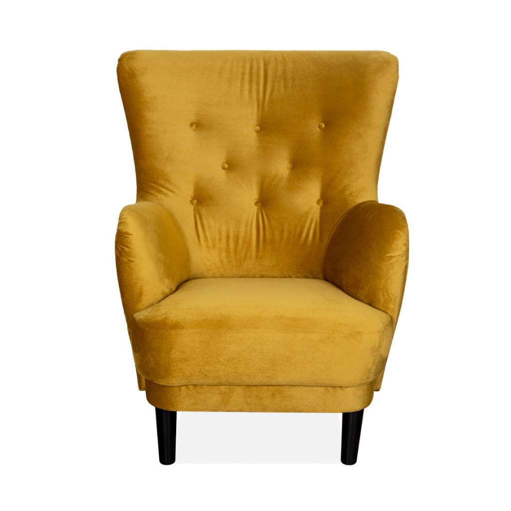 Classic armchair | Yellow