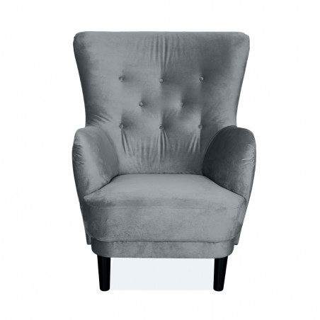 Classic armchair | Light grey
