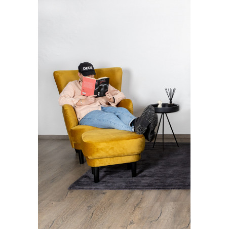 Classic pouf | Yellow