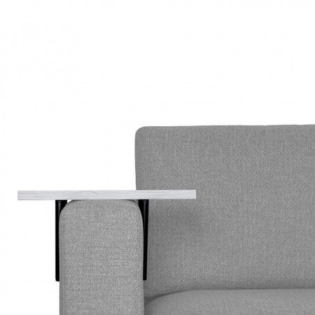 Simple Helper sofa table | White