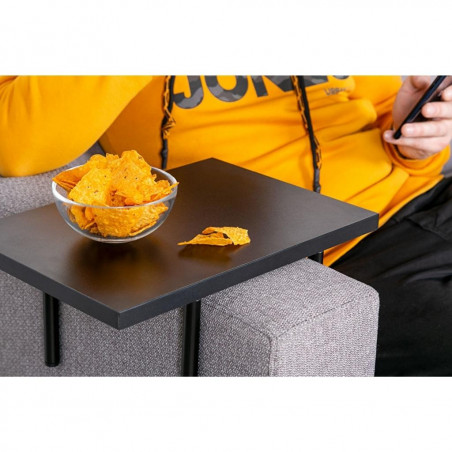 Simple Helper sofa table | Black