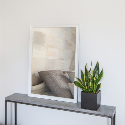 Veidrodis Classic 8 Mini | Baltas