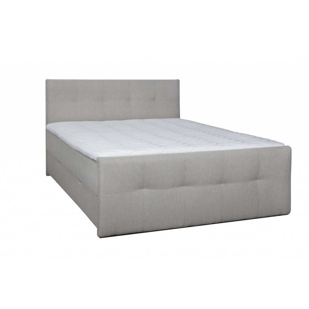 Bed with mattress Tobago | Beige