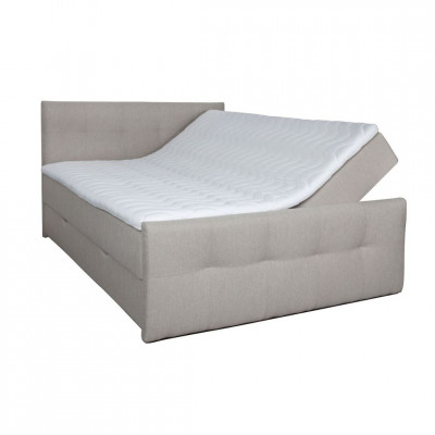 Bed with mattress Tobago | Beige