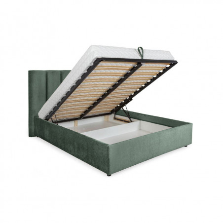 Bed with mattress Maja 1 | Green