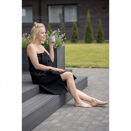 Towel Lavender | Black