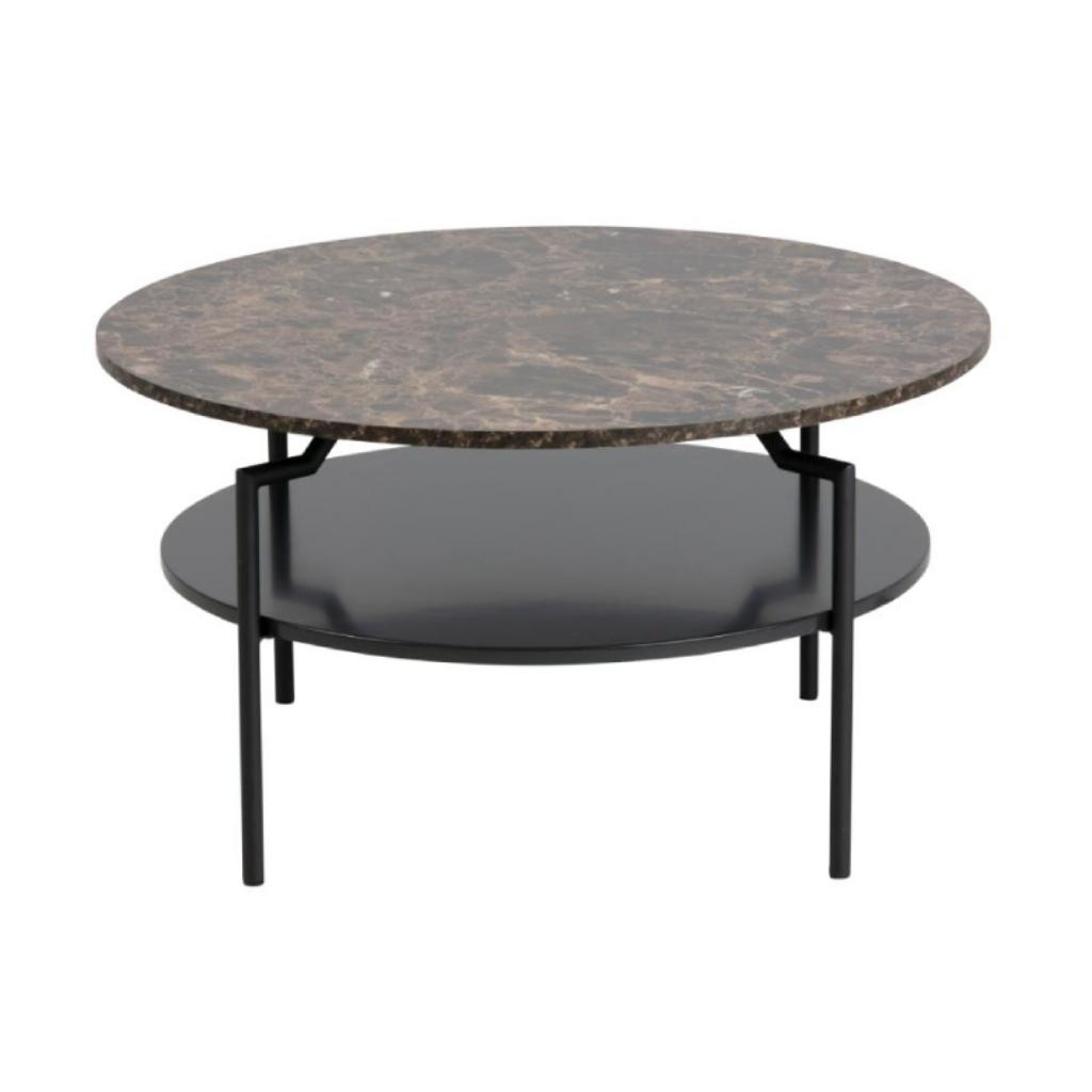 Coffee table Gold Marble | Brown Coffee table Gold Marble | Brown