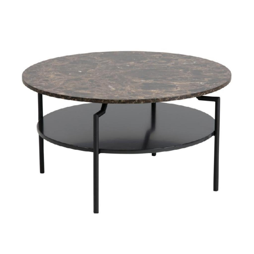Coffee table Gold Marble | Brown Coffee table Gold Marble | Brown