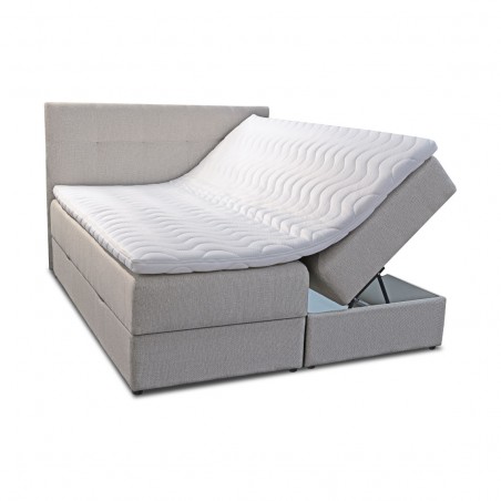 Bed with mattress Oslo | Sand