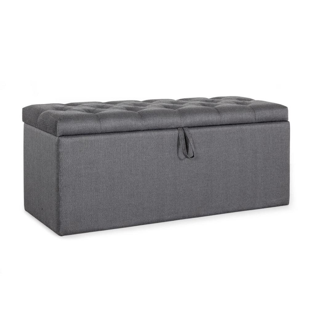Bed linen box Coral | Grey Bed linen box Coral | Grey