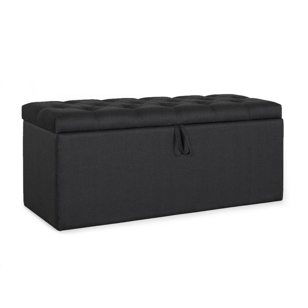 Bed linen box Coral | Black Bed linen box Coral | Black