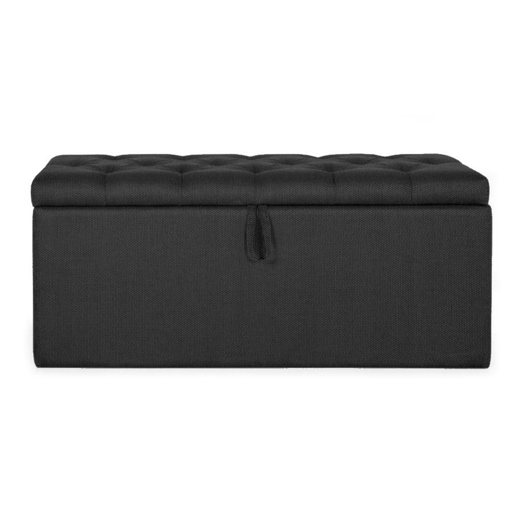 Bed linen box Coral | Black Bed linen box Coral | Black