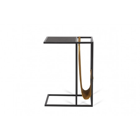 Coffee table for sofa Avei Brown leather